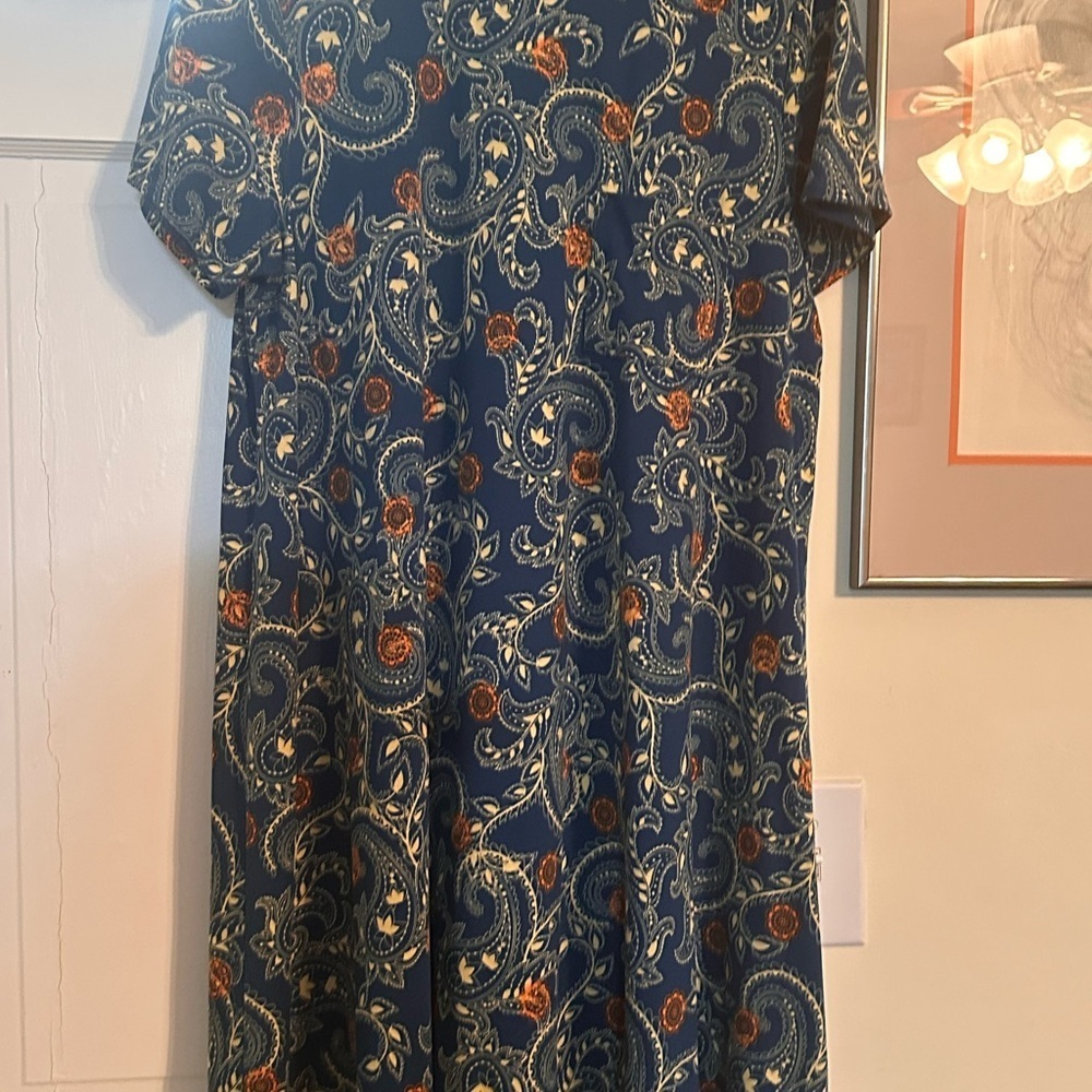 Lularoe Elegant Paisley Print Dress